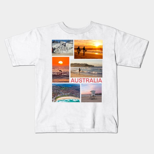 Australia Kids T-Shirt by Armor Class